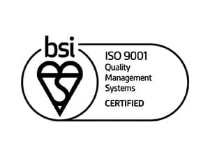 BSI ISO 9001 quality management systems certified