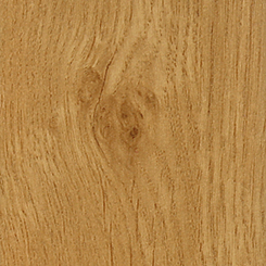 Warm brown wood grain finish